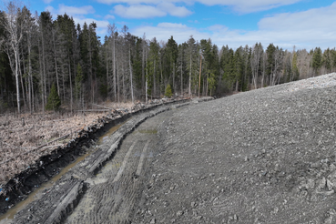 Процесс восстановления земель занятых объектом накопленного вреда в г. Светогорск активно продолжается