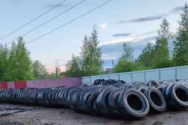 В Ленобласти собрано на утилизацию рекордное количество шин